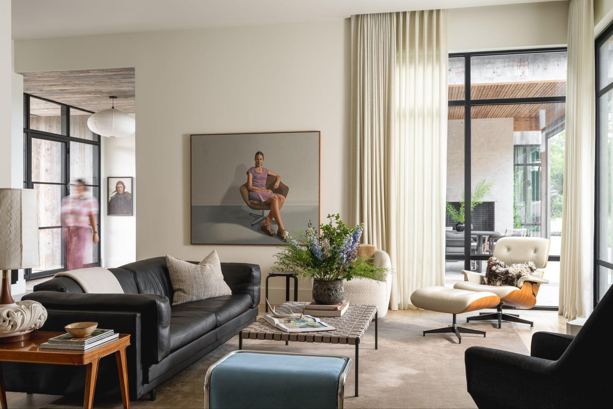 Interior design process for a luxury home