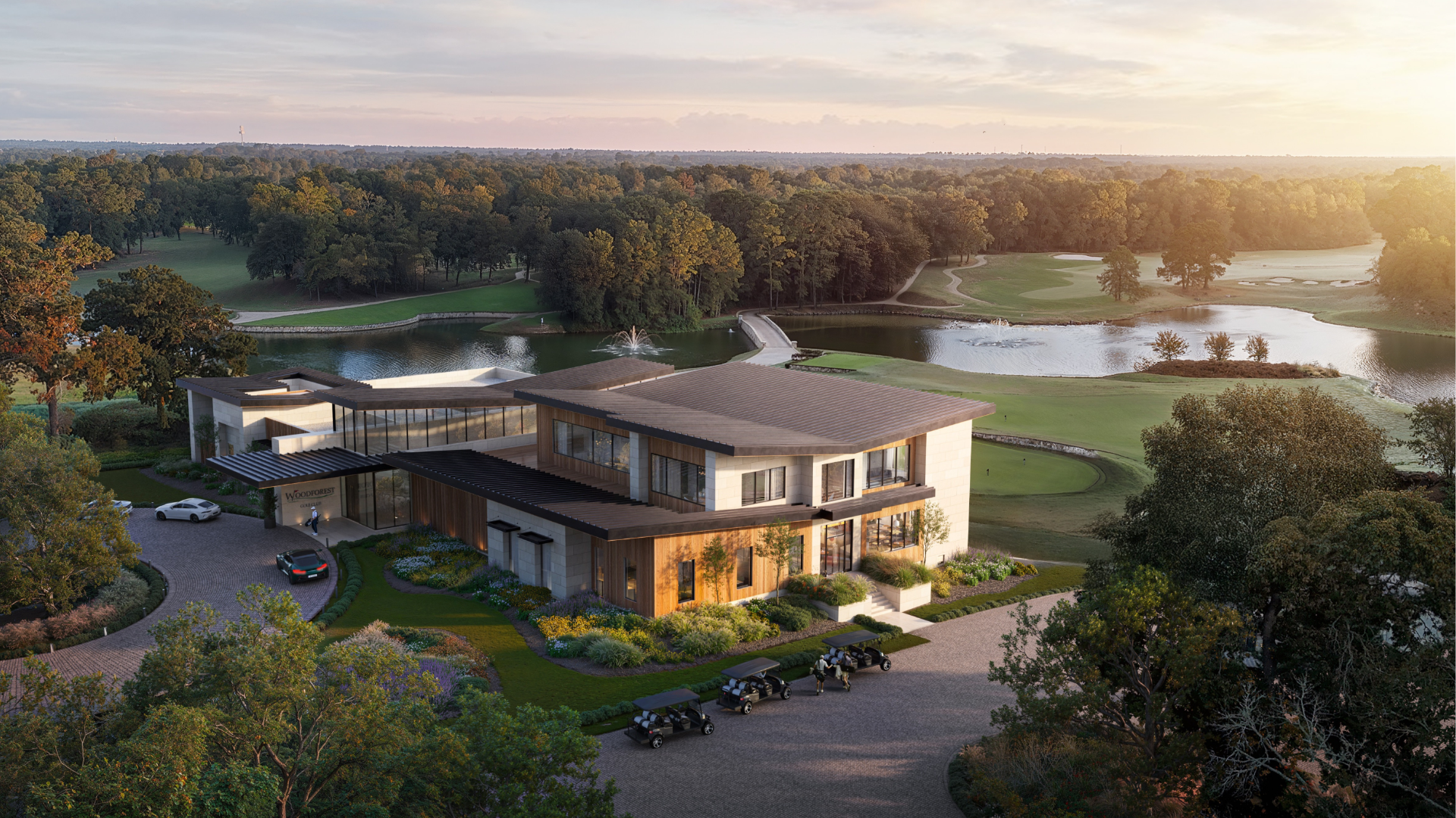 Pine Island golf course living in Woodforest Texas | TIPLER Group