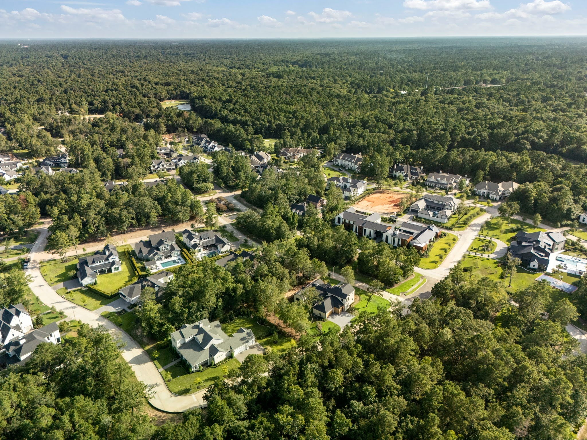 custom home builder Montgomery Texas luxury community